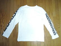 CDG ロンTシャツ M 白 袖ロゴ LOGO カットソー シーディージー COMME des GARCONS コムデギャルソン /_画像6