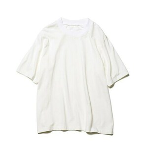 美中古 SOPHNET. ソフネット WIDE RIB TEE ワイドリブ Tシャツ M カットソー ビッグシルエット /