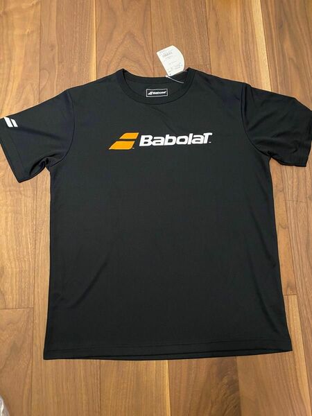 Babolat バボラ Tシャツ XL 半袖 ブラック テニスウェア