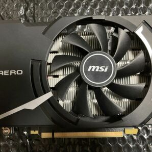 【動作確認済】MSI GeForce GTX 1650 AERO GDDR6