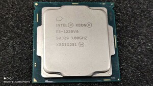 インテル XEON E3 1220V6 プロセッサー