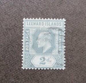 LEEWARD ISLANDS　　SCカタログ＃44　　2p　　使用済　　中古品