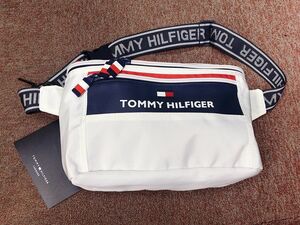 USA正規品 トミーヒルフィガー TOMMY HILFIGER クロスボディ 斜め掛け ボディバッグ ウェストバッグ 白 ホワイト citytrek2 ブランドロゴ