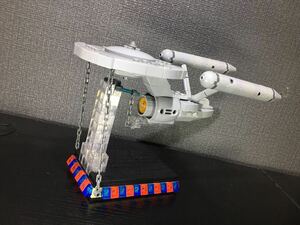 スタートレック　USSエンタープライズ　LEGO 互換　センテグリティ構造