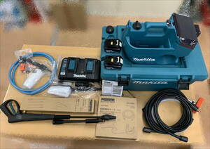 【匿名配送・動作確認済】マキタ makita 充電式高圧洗浄機 MHW080DPG2 18V×2 36V 延長用パイプセット&延長用高圧ホース