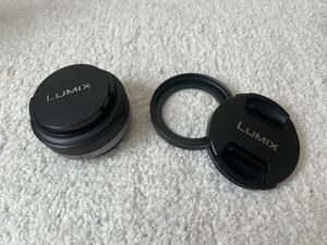 Panasonic lumix G 20mm f1.7 ケンコーPRO1Dフィルター、フード付き　