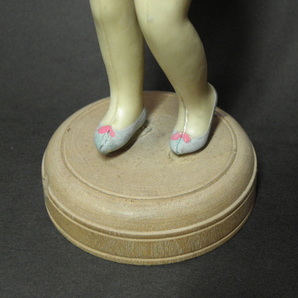 59 戦前 セルロイド製 モダンガール 水着 人形 / 昭和初期 アールデコ 美人 珍品の画像4