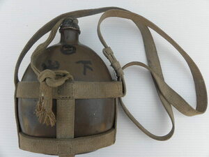45 軍隊 水筒 / 陸軍 日本軍 戦争 戦時資料 軍服 軍装 古着 戦前