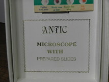 41 ANTIC 顕微鏡 マイクロスコープ / アンティーク 古道具 洋館 カフェ 文房具 _画像5
