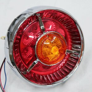 1円～ 売り切り レトロ廃盤 フルLED LEDテールランプ 24Vヤンキーテール ６個セット オレンジレンズ TT-28LEDの画像2