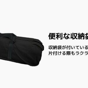 1円～ 売り切り アウトドアテーブル ロールトップテーブル 木製 キャンプ ウッド ロールテーブル 組立 キャリーバッグ付 120×60cm TB-11の画像8