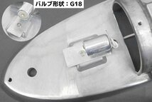 12V 24V 汎用 ナマズマーカー ナマズランプ サイドマーカー マーカーランプ 舟形 アルミ トラックパーツ デコトラ 2個set 車幅灯 NM-01GR_画像6