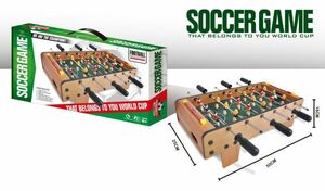 【ご家庭で本格的サッカーゲーム】卓上サッカーゲーム 6軸 短足テーブル ※テーブルサッカーゲーム