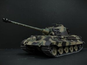 [ has painted final product tank radio-controller ] ultra rare hard-to-find! Heng Long 2.4GHz Ver.7.0 1/16 King Tiger 3888A-1 Upgrade metal caterpillar specification 