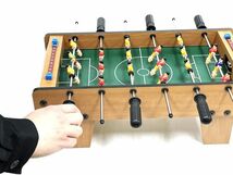 【ご家庭で本格的サッカーゲーム】卓上サッカーゲーム 6軸 短足テーブル ※テーブルサッカーゲーム_画像2