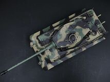 【塗装済み完成品戦車ラジコン】激レア 入手困難！ Heng Long 2.4GHz Ver.7.0 1/16 キングタイガー 3888A-1 Upgrade メタルキャタピラ仕様_画像6