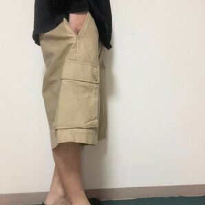 ALPHA INDUSTRIESアルファ インダストリーズ カーゴパンツ ショートパンツ ハーフパンツ カーゴショーツLベージュ系の画像1