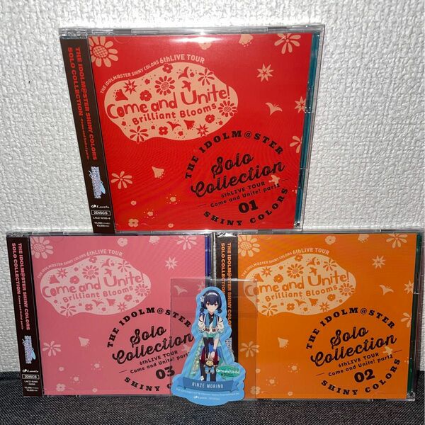 アイドルマスターシャイニーカラーズ シャニマス 6th ライブツアー ソロコレ 3枚セット 会場購入特典付 杜野凛世