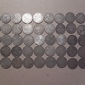 古銭 50銭銀貨 五十銭銀貨 50枚 245gの画像6