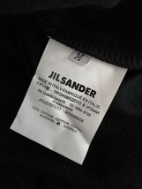 ☆★新品未使用★☆ JIL SANDER＋　ジルサンダープラス　フロントロゴ　リフレクター　パーカー　サイズM　ブラック　黒 　_画像5