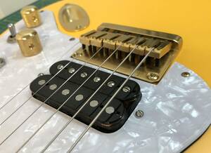 ohno custom guitars 　マットイエロー　リバースヘッド　半ジャンク