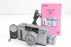 【 イチオシおすすめ！】CANON AUTOBOY SⅡ説明書付き　＃K1162404002Y