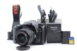 【 良品 】PENTAX デジタル一眼レフカメラ K10D レンズキット K10DLK 2403010A