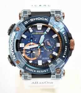 Y6187#◆美品◆CASIO カシオ G-SHOCK フロッグマン イルカ・クジラ30周年モデル 電波ソーラー GWF-A1000K-2AJR