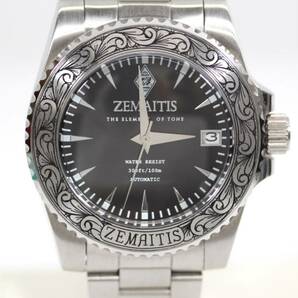 Y6181#◆中古美品◆ZEMAITIS ゼマイティス ZTEOT 216 メンズ腕時計 100個限定の画像3