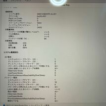 MacBook Pro M1 13.3インチ USキーボード Touch Bar メモリ16GB ストレージ2TB スペースグレイ_画像8
