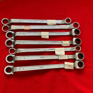 [ glasses wrench MCC tool supplies ①]7 pcs set industry supplies DIY[A9-4]0410