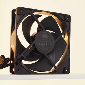 PCケースファン 2個 120mm 800～1400RPM 4pin CoolerMaster製