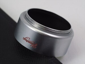 40.5mm Hinomaruya Chrome lens Hood Nicca ニッカ ひのまるや フード Lマウント 日本光学 nikon nippon kogaku ニコン ライカ leica leitz