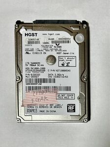 SONY製 nasne交換用HDD 1TB (FW1.00で初期化済) ナスネ用　@稼働極小 433時間@