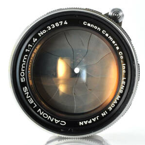 【キヤノン】Canon Lens 50mm F1.4 レンジファインダーカメラレンズ L39 #c115Bの画像9