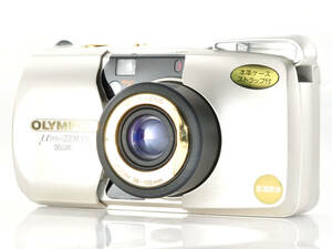 【動作良好】OLYMPUS mju μ Zoom 105 Deluxe オリンパス コンパクトフィルムカメラ#262