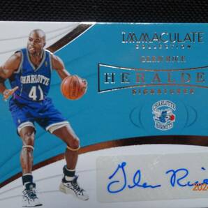 Glen Rice 2018-19 Panini Immaculate Collection   Heralded Signatures #63/99の画像1