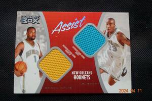 Baron Davis/J,R.Smith2004-05 Topps Luxury Box Assist Dual Relics #263/350