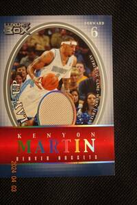 Kenyon Martin 2004-05 Topps Luxury Box Lay-Up Relics #050/500