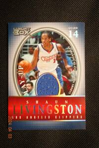 Shaun Livingston 2004-05 Topps Luxury Box Lay-Up Relics #484/500