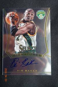 Vin Baker 2013-14 Panini Select 　 Signatures