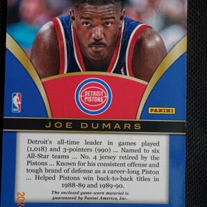 Joe Dumars 2013-14 Panini Select   Swatchesの画像2