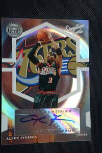 Allen Iverson 2005-06 Topps First Row Signature Swish #041/150