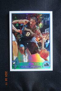 Latrell Sprewell 2003-04 Topps Chrome No.25 Refractor