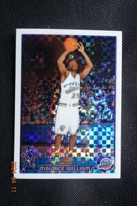 Maurice Williams 2003-04 Topps Chrome No.151 Rookie Xfractor #196/220