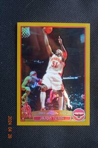 Jason Terry 2003-04 Topps Chrome No.45 Gold Refractor #55/99