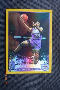 Bobby Jackson 2003-04 Topps Chrome No.12 Gpld Refractor #51/99