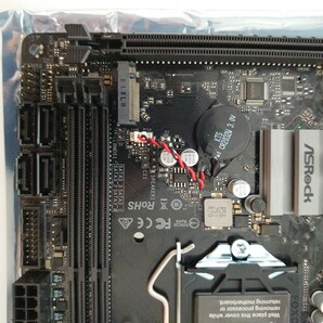 4A508D【動作保証付】ASRock H310M-ITX/ac LGA1151 IOパネル INTEL GIGABIT ELNA Audioの画像9