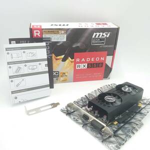 4A472D【動作保証付】MSI Radeon RX 550 AERO ITX 4G JOC 元箱有　グラフィックメモリ４GB 