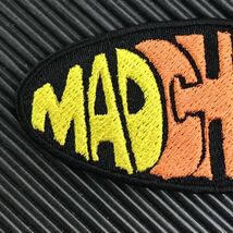 =定形郵便送料無料= MADCHESTER マッドチェスター ロゴ アイロンワッペン 3色MIX 95×43mm 90'S マンチェスター - sonntagpatches_画像3